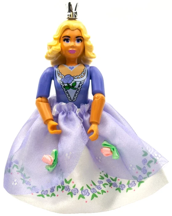Princesse rosaline, robe violette (Princess Rosaline, Purple Dress)