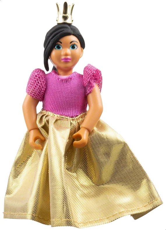 Princesse Belville, robe dorée (Belville Princess, Gold Dress)