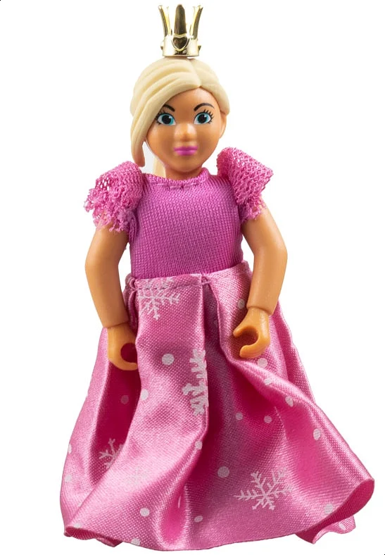 Princesse Belville, robe rose foncé (Belville Princess, Dark Pink Dress)