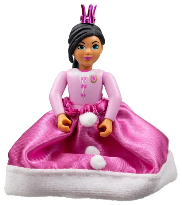 Princesse Belville, robe rose foncé (Belville Princess, Dark Pink Dress)