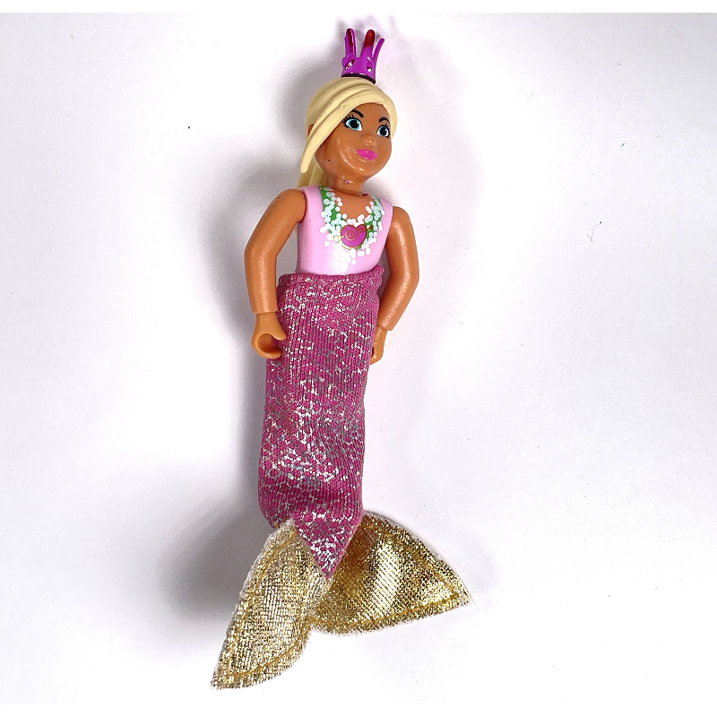 Sirène de Belville, queue rose foncé (Belville Mermaid, Dark Pink Tail)