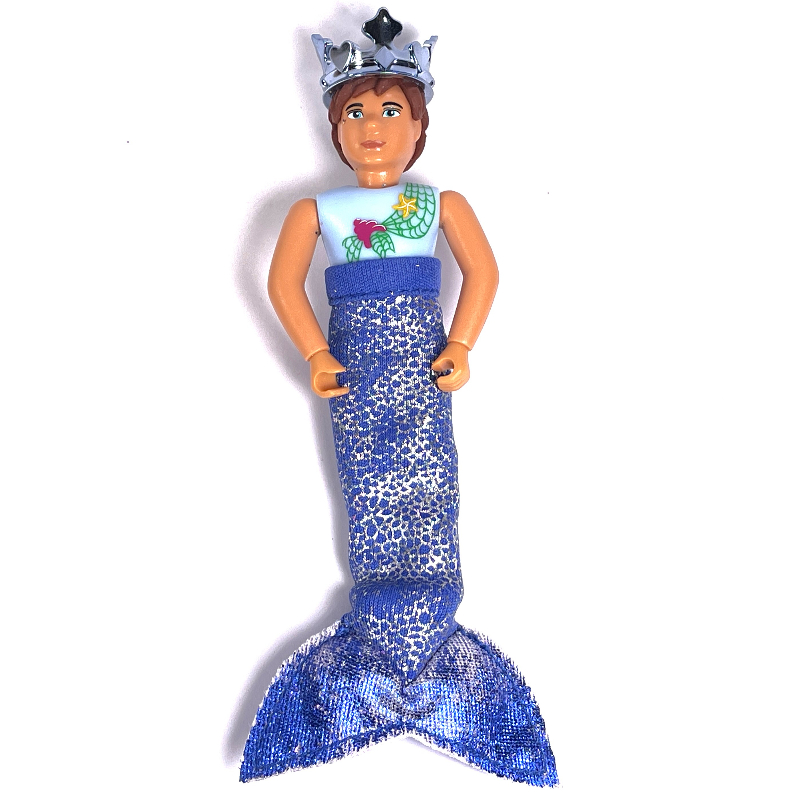 Sirène de Belville, queue bleue (Belville Mermaid, Blue Tail)