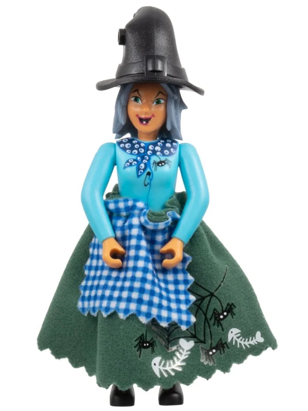 Belville sorcière, cheveux bleu sable (Belville Witch, Sand Blue Hair)