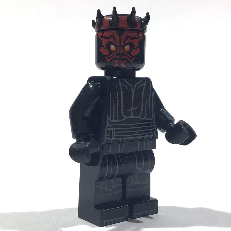 Dark Maul, cornes, jambes imprimées (Darth Maul, Horns, Printed Legs)