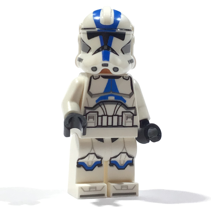 Soldat clone, 501e légion, bras blancs (Clone Trooper, 501st Legion, White Arms)