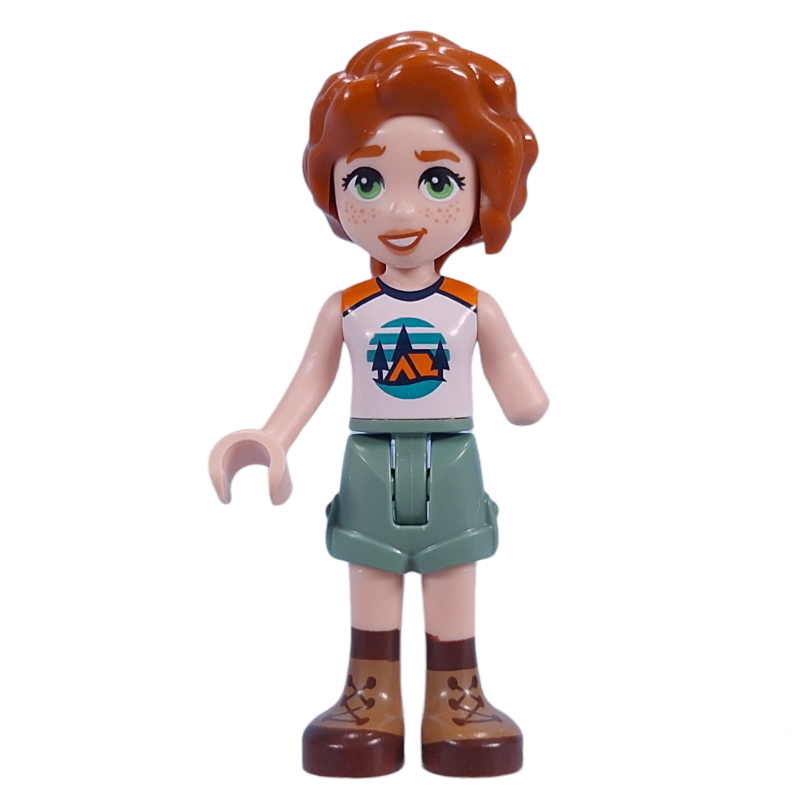 Autumn — camp d'aventure, court vert sable (Autumn - Adventure Camp, Sand Green Short)