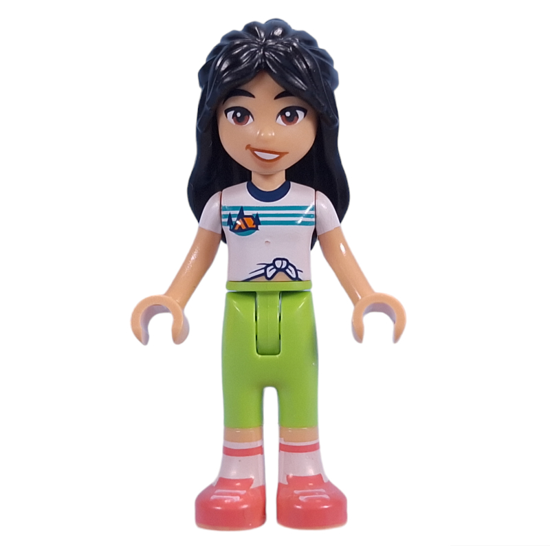 Liann — camp d'aventure, pantalon vert citron (Liann - Adventure Camp, Lime Pants)