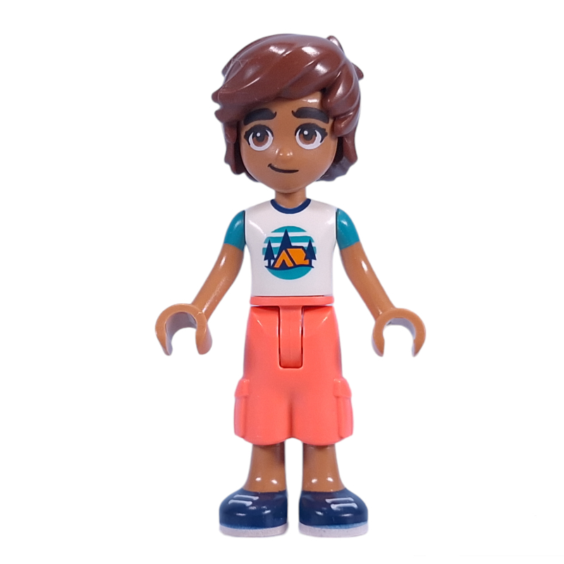 Leo - camp d'aventure, pantalon corail (Leo - Adventure Camp, Coral Pants)