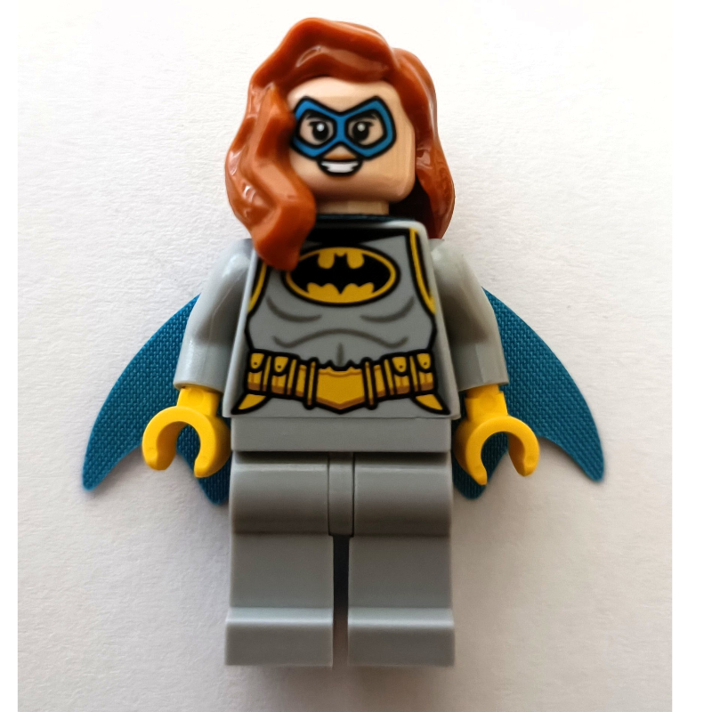 Batgirl, tenue gris bleuté clair, masque oculaire bleu (Batgirl, Light Bluish Gray Suit, Blue Eyemask)
