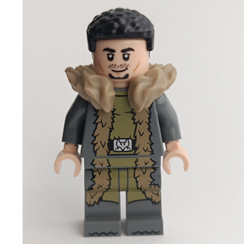 Viktor Krum, tenue gris bleuâtre foncé, cheveux (Viktor Krum, Dark Bluish Gray Outfit, Hair)