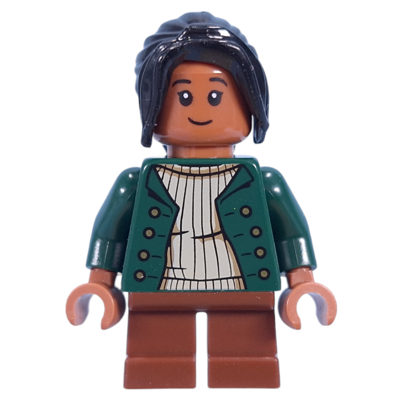 Padma patil, veste vert foncé (Padma Patil, Dark Green Jacket)