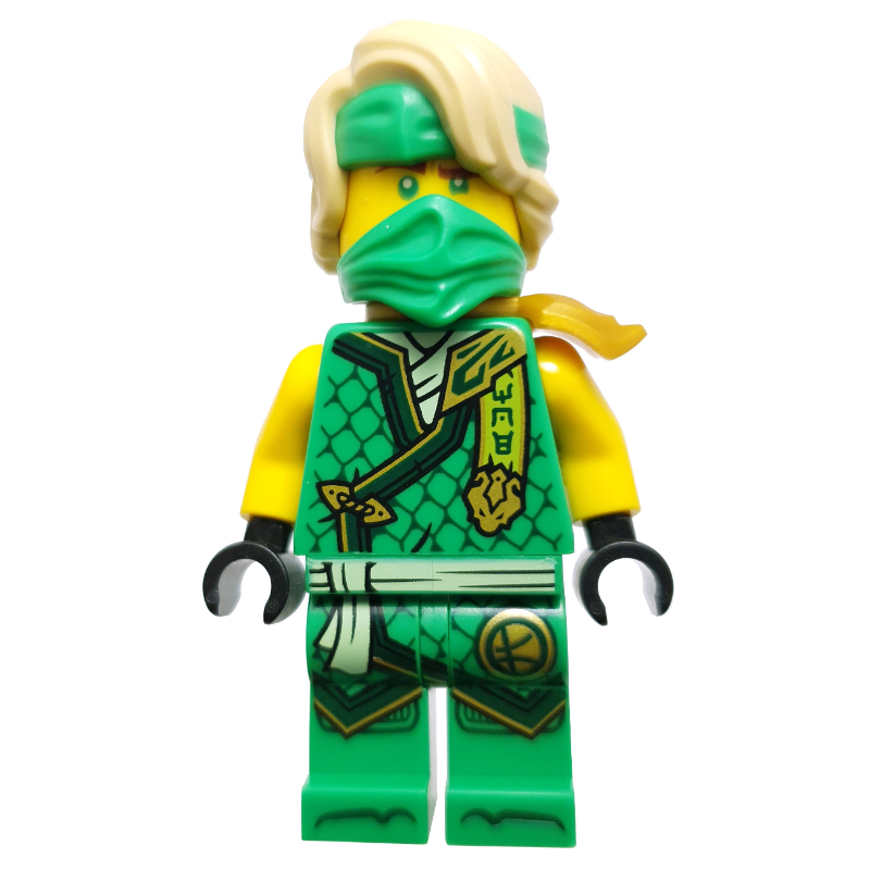 Lloyd, robes vert vif, cheveux, garde-épaule (Lloyd, Bright Green Robes, Hair, Shoulder Guard)