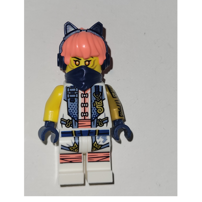 Sora, bandana bleu foncé et oreilles de chat (Sora, Dark Blue Bandana and Cat Ears Headphones)