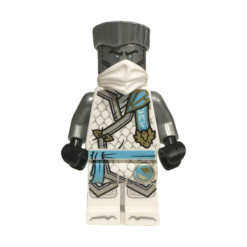 Zane, robe blanche et bandana (Zane, White Robes and Bandana)