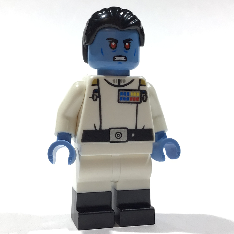 Grand amiral thrawn, double jambes moulées (Grand Admiral Thrawn, Dual Molded Legs)