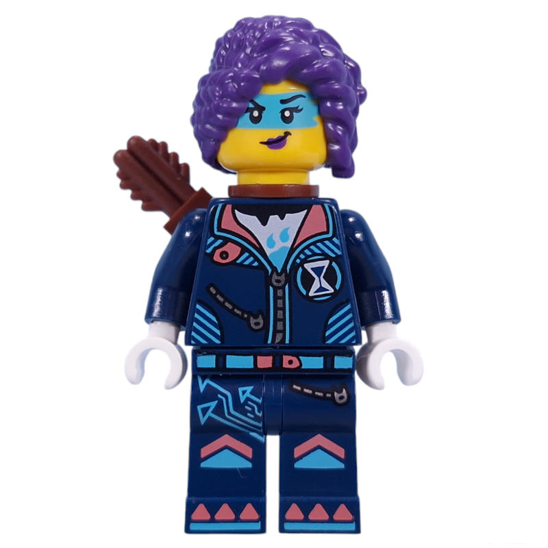 Zoey, costume bleu foncé, carquois (Zoey, Dark Blue Suit, Quiver)