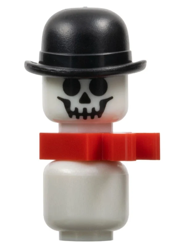 Bonhomme de neige, crâne visage (Snowman, Skull Face)
