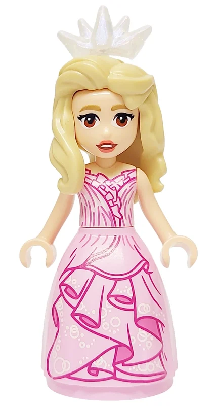 Glinda, robe rose vif (Glinda, Bright Pink Gown)