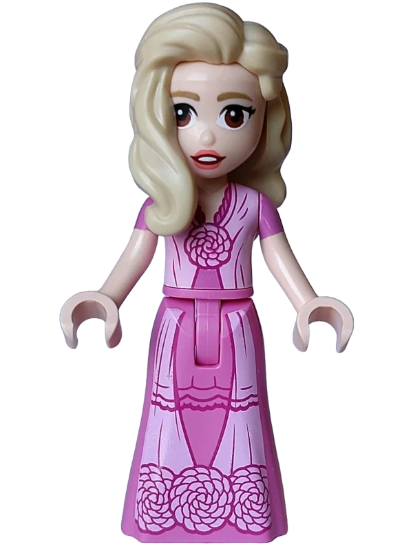Glinda, robe rose foncé (Glinda, Dark Pink Dress)
