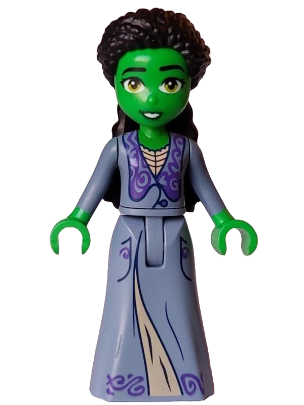 Elphaba, robe bleu sable (Elphaba, Sand Blue Dress)