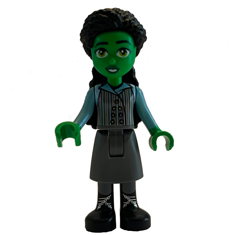 Elphaba, robe gris bleuté foncé (Elphaba, Dark Bluish Grey Dress)