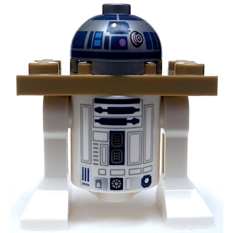 Droïde astromécano, R2-D2 - corps imprimé à double face, plateau de service (Astromech Droid, R2-D2 - Dual Sided Printed Body, Serving Tray)