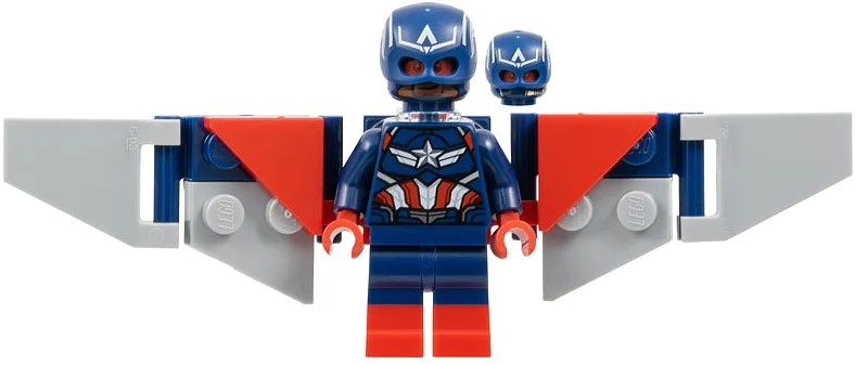 Capitaine america, Sam Wilson, jambes à double moulage (Captain America, Sam Wilson, Dual-Molded Legs)