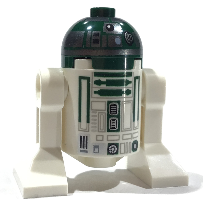 Droïde astromécano, r4-p44, motif imprimé de titane perle (Astromech Droid, R4-P44, Pearl Titanium print)