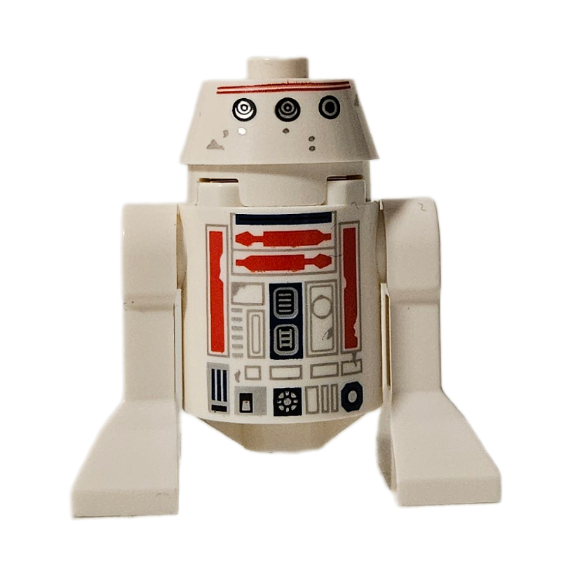 Droïde astromécano, r5-d4, panneau central bleu foncé (Astromech Droid, R5-D4, Dark Blue Center Panel)