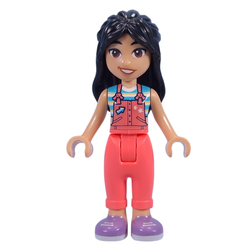Liann — salopette corail (Liann - Coral Overall)
