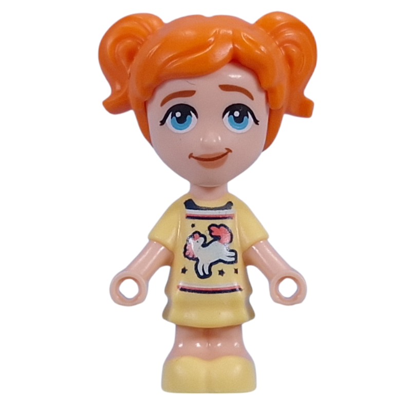Ella - robe jaune vif (Ella - Bright Yellow Dress)