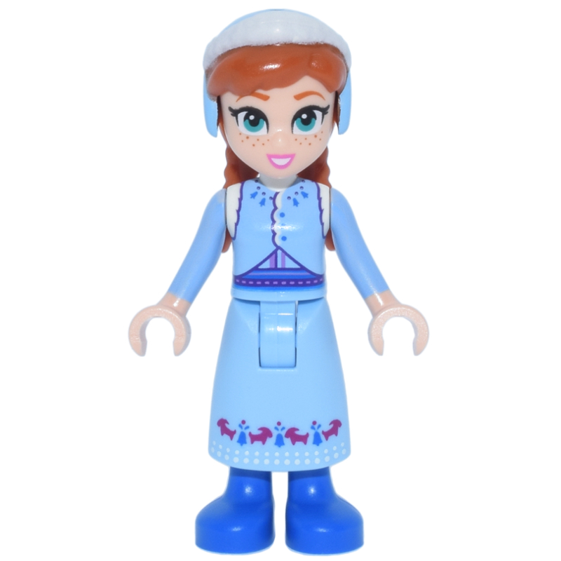Anna, chapeau bleu clair vif (Anna, Bright Light Blue Hat)