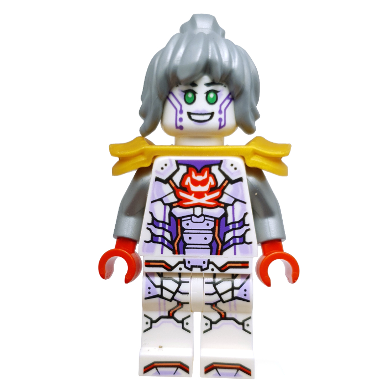 P.I.X.A.L., tenue blanche, cheveux argentés (P.I.X.A.L., White Suit, Silver Hair)