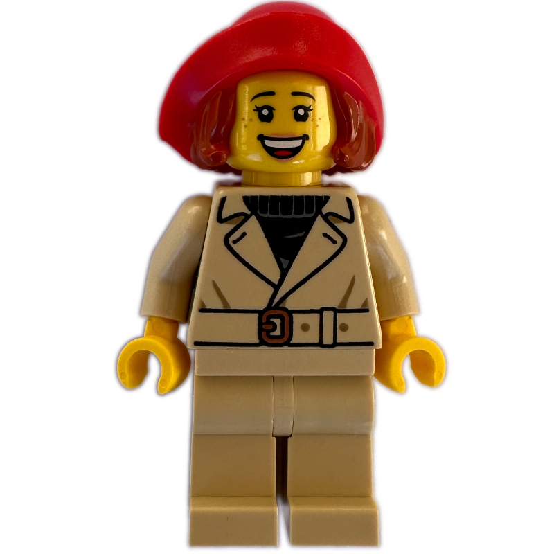 Critique alimentaire maison tudor, tenue beige (Tudor House Food Critic, Tan Suit)