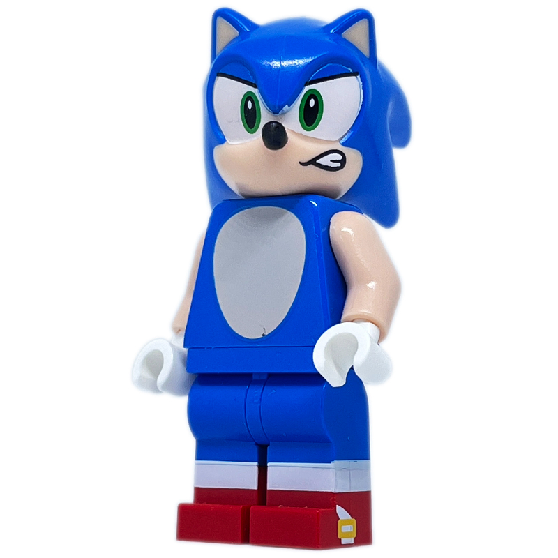 Sonic le hérisson, sourire en coin (Sonic the Hedgehog, Smirk)