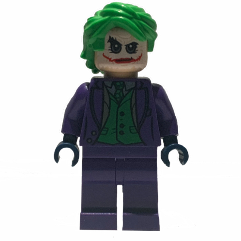 Le Joker, visage peint, costume violet foncé (The Joker, Painted Face, Dark Purple Suit)