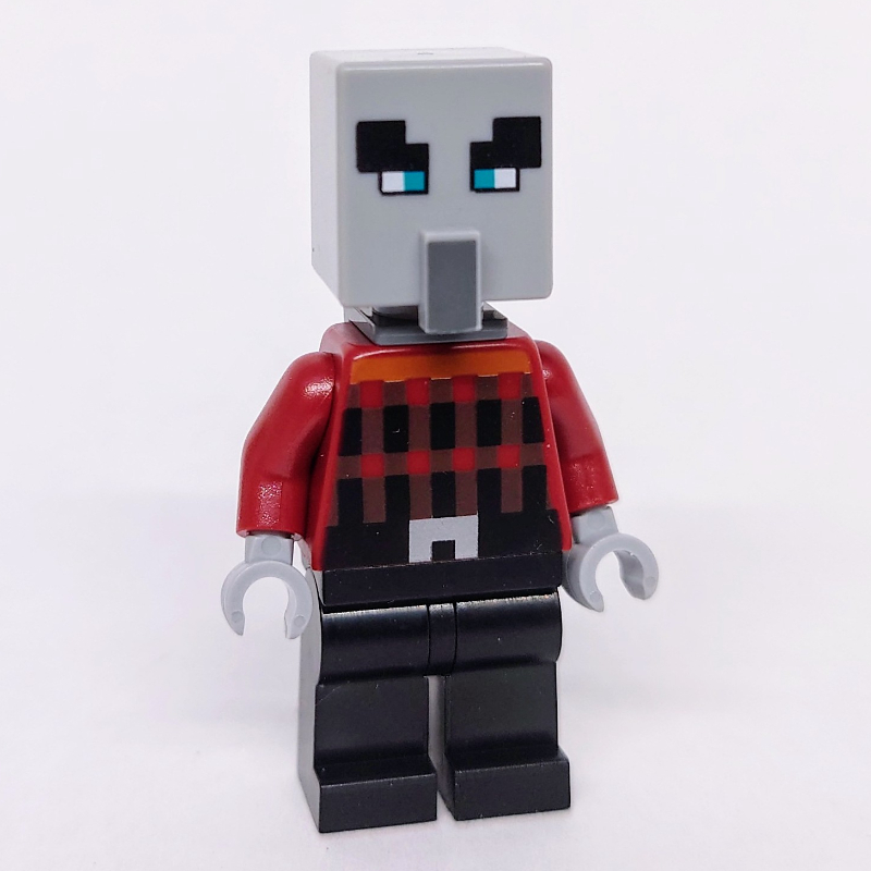 Pillager, jambes noires, support de cou, yeux étroits (Pillager, Black Legs, Neck Bracket, Narrow Eyes)