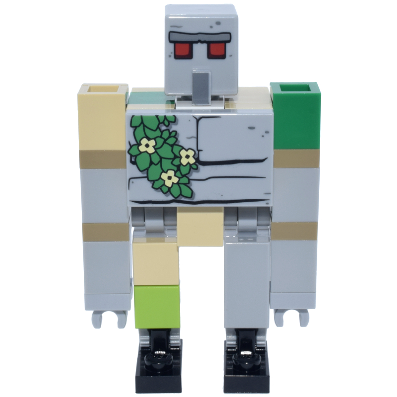 Golem en fer, tête gris bleuté clair (Iron Golem, Light Bluish Gray Head)