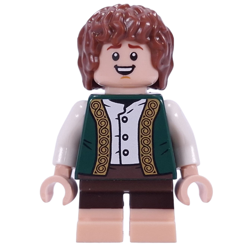 Peregrin Touque (pipin), torse vert foncé (Peregrin Took (Pippin), Dark Green Torso)