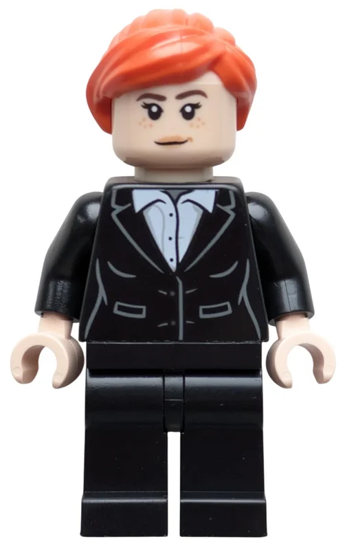 Potts de poivre, cheveux orange rougeâtre (Pepper Potts, Reddish Orange Hair)