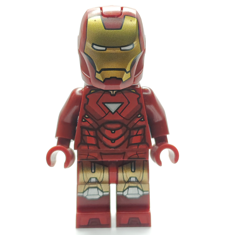 Iron Man marque 6 armure, tête bleu clair transparent (Iron Man Mark 6 Armor, Trans-Light Blue Head)