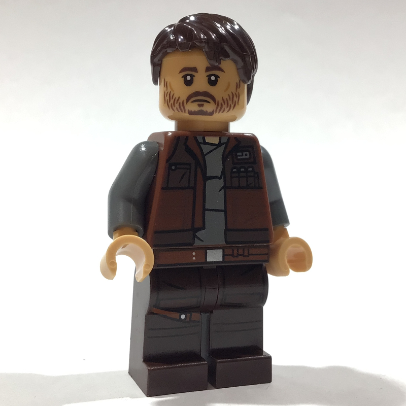 Cassian Andor, tête beige chaud (Cassian Andor, Warm Tan Head)