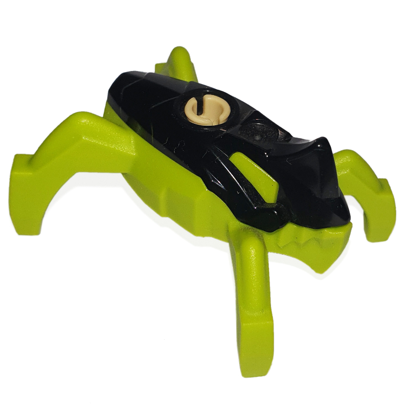 Héro usine pull, haut noir, base de vert citron (Hero Factory Jumper, Black Top, Lime Base)
