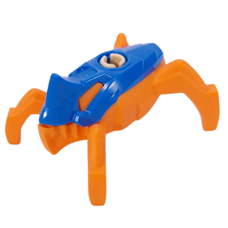Héros usine pull, haut bleu, base orange (Hero Factory Jumper, Blue Top, Orange Base)