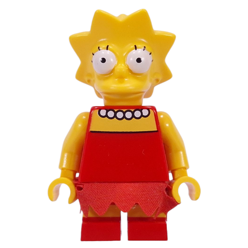 Lisa simpsons, jupe avec 2 trous de jambe centrale (Lisa Simpsons, Skirt with 2 Center Leg Holes)