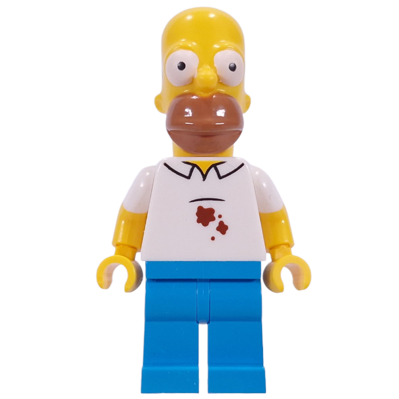 Homer simpsons, chemise teintée (Homer Simpsons, Stained Shirt)
