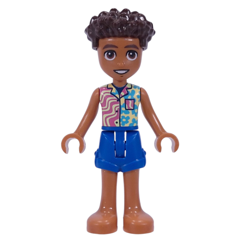 Aron - short bleu (Aron - Blue Shorts)