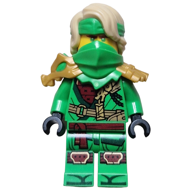 Lloyd, armure et masque d'épaule vert vif, cheveux (Lloyd, Bright Green Shoulder Armor and Mask, Hair)