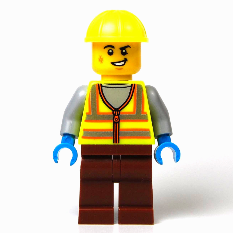 Mécanicien, gilet de sécurité jaune vif et casque (Mechanic, Vibrant Yellow Safety Vest and Helmet)