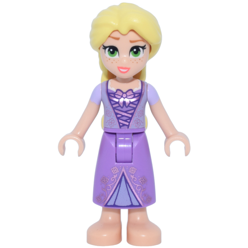 Raiponce, grands yeux, fleurs (Rapunzel, Big eyes, Flowers)